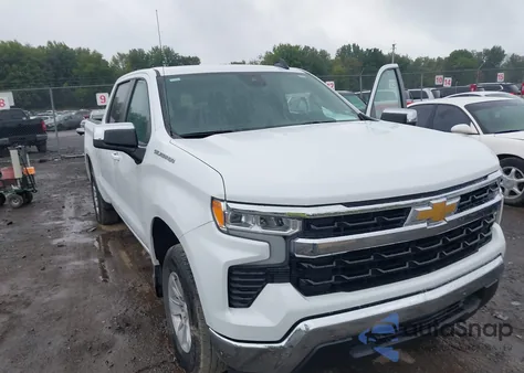 2025 Chevrolet Silverado C1500 Lt из США, поврежденный, VIN 2GCPACED2S1119331